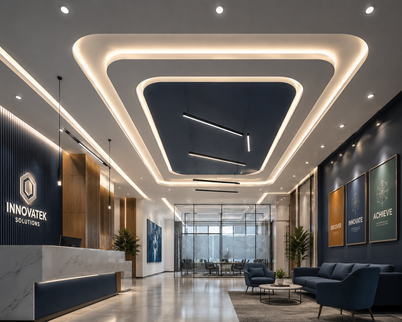 False Ceiling & Lighting